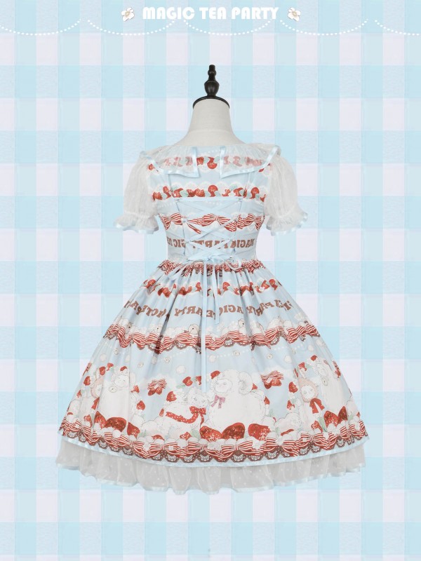 Angelic Pretty - Angelic Pretty Sheep Garden jsk op リングの+hfm